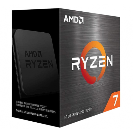 CPU AMD Ryzen 7 5700X, skt AM4, AMD Ryzen 7, frecventa 3.4 GHz, turbo 4.6 GHz, 8 nuclee, putere 65 W, 
