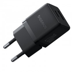 INCARCATOR retea Baseus Palm, Quick Charge 20W, 1 x USB Type-C, 1 x USB, negru 