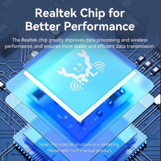 Adaptor retea Vention, extern, wireless, 2.4GHz, 5GHz, antena externa 6 dBi, IEEE 802.11a/b/g/n/ac, WIFI AC650, negru, 