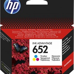Cartus Cerneala Original HP Color, nr.652, pentru DESKJET 2135 AIO, , (timbru verde 0.15 lei), 