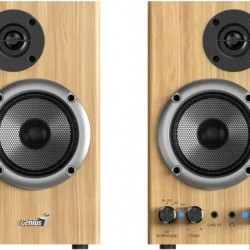 BOXE GENIUS 2.0, RMS: 20W, amplificare Bluetooth, pine wood, #SP-HF520BT