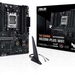 Placa de baza TUF GAMING A620M-PLUS WIFI,AMD A620, Socket AM5, mATX 