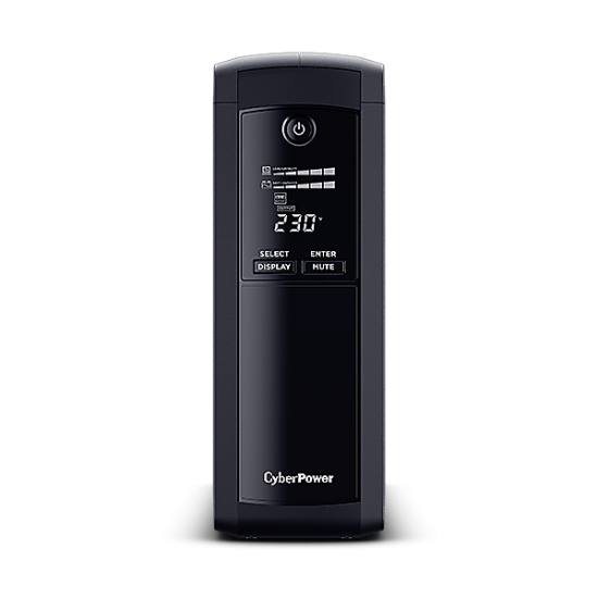UPS CYBER POWER Line Int. cu manag,tower,1600VA/ 960W,AVR,8xIEC C13,LCD,2x 12V/9Ah,Backup 1-8 min,incarcare 8h,conector USB,RS232,RJ45,GreenP,