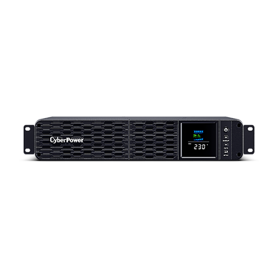 UPS CYBER POWER Line Int. cu Sinusoida Pura,rack 2U,2000VA/ 1200W AVR,8xIEC,LCD,2x 12V/9Ah,Backup 2-9min,incarc.8h,USB,RS232,RJ45,slot SNMP,GreenP,seria CP 