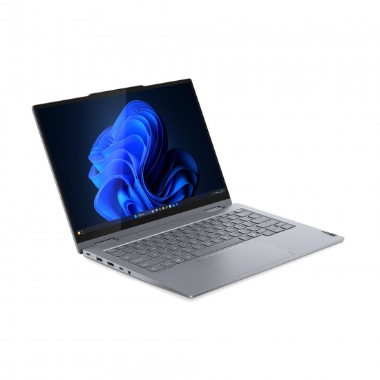 14 ThinkBook 14 2-in-1 G5 IAU, WUXGA IPS Touch, Procesor Intel® CoreTM Ultra 7 255U (12M Cache, up to 5.20 GHz), 16GB DDR5, 512GB SSD, Intel Graphics, Win 11 Pro, Luna Grey 