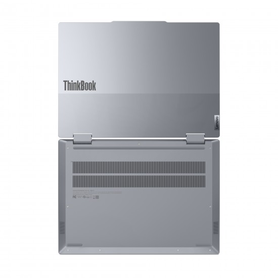14 ThinkBook 14 2-in-1 G5 IAU, WUXGA IPS Touch, Procesor Intel® CoreTM Ultra 7 255U (12M Cache, up to 5.20 GHz), 16GB DDR5, 512GB SSD, Intel Graphics, Win 11 Pro, Luna Grey 