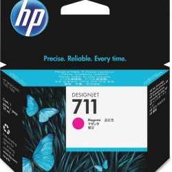 Cartus Cerneala Original HP Magenta, nr.711, pentru DesignJet T120|T520, , (timbru verde 0.15 lei), 
