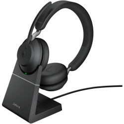JABRA Evolve2 65 Link380c MS Stereo Stand Black 