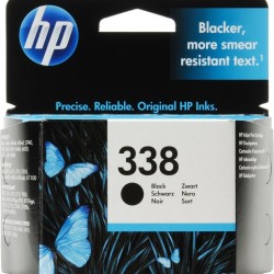 Cartus Cerneala Original HP Black, nr.338, pentru DJ460|574x|6xxx|9800|2570|2xxx|8xxx, , (timbru verde 0.15 lei), 