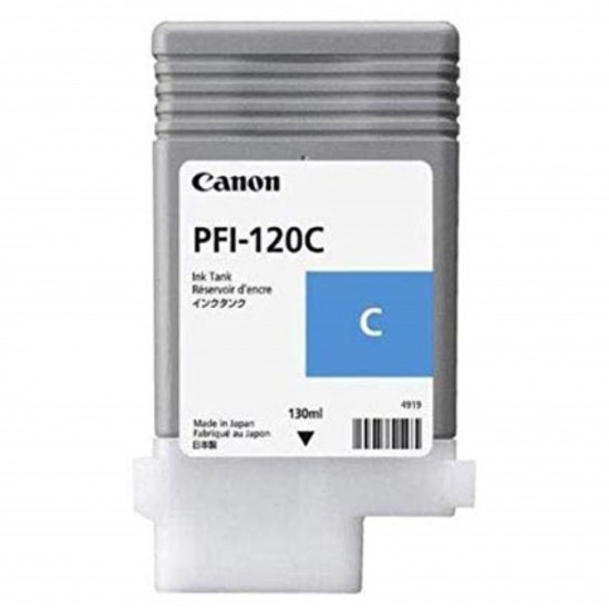 Cartus Cerneala Original Canon Cyan, PFI-120C, pentru IPF TM-200|TM-205|TM-300|TM-305, 130ml, (timbru verde 0.15 lei),NOPP, Cartus Cerneala Original Canon Cyan, PFI-120C, pentru IPF TM-200|TM-205|TM-300|TM-305, 130ml, (timbru verde 0.15 lei),NOPP,