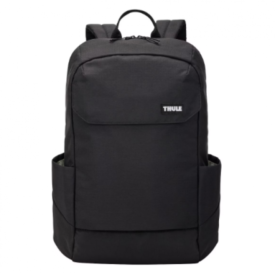 RUCSAC THULE, pt. notebook de max. 15.6 inch, 1 compartiment, buzunar frontal | buzunar lateral x 2, waterproof, poliester, negru, 