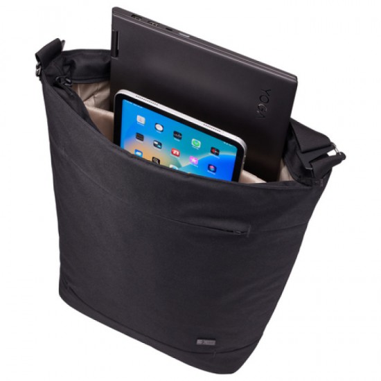 GEANTA CASE LOGIC Invigo pt. notebook de max 15.6 inch, convertibila,1 compartiment, buzunar frontal , waterproof, nylon, black, GEANTA CASE LOGIC Invigo pt. notebook de max 15.6 inch, convertibila,1 compartiment, buzunar frontal , waterproof, nylon, black,