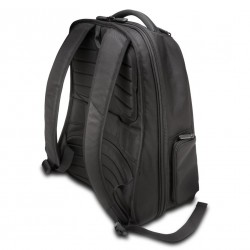 RUCSAC KENSINGTON, pt. notebook de max. 17 inch, 1 compartiment, buzunar frontal x 3 | buzunar lateral x 2, waterproof, poliester, negru, 