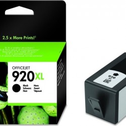 Cartus Cerneala Original HP Black, nr.920XL, pentru OfficeJet 6000|6500|7000|7500, , (timbru verde 0.15 lei), 