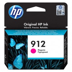 Cartus Cerneala Original HP Magenta, nr.912, pentru OfficeJet 8013|8023, 0.315K, (timbru verde 0.15 lei), 