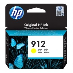 Cartus Cerneala Original HP Yellow, nr.912, pentru OfficeJet 8013|8023, 0.315K, (timbru verde 0.15 lei), 