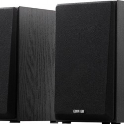 BOXE EDIFIER 2.0, RMS:  24W (2 x 12W), volum, bass, 220V alimentare, black 