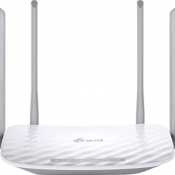 ROUTER TP-LINK wireless 1200Mbps, 4 porturi 10/100Mbps, 4 antene externe, Dual Band AC1200 