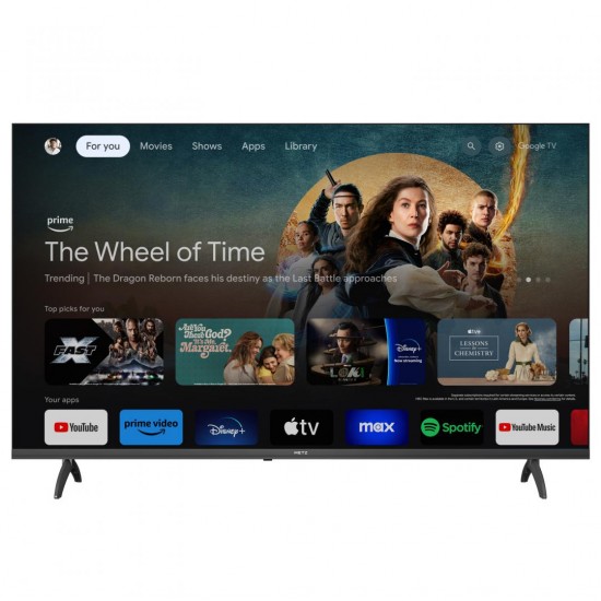 Televizor METZ LED 40MTE6000, 100 cm, Smart Google TV, Full HD, Clasa E 