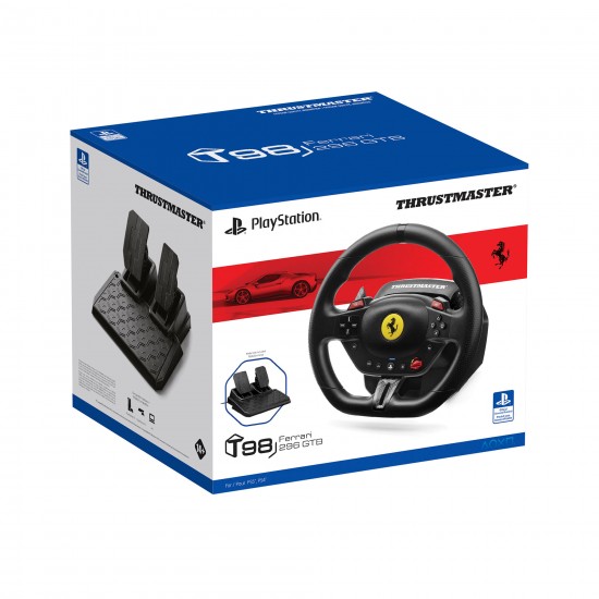 Thrustmaster T98-P FERRARI 296 GTB Racing Wheel and Pedals (PC/PS) 