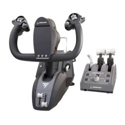 GAMEPAD si VOLAN Thrustmaster 4460210 TCA Yoke Pack Boeing Edition swinging steering horn and Quadrant throttle 