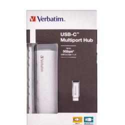 HUB VERBATIM MULTIPORT, USB 3.2, GEN 1, TYPE A 