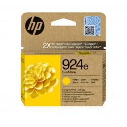 Cartus Cerneala Original HP Yellow, nr.924E, pentru OJ Pro 8122e|8132e, 0.8K, incl.TV 1.2 RON, 