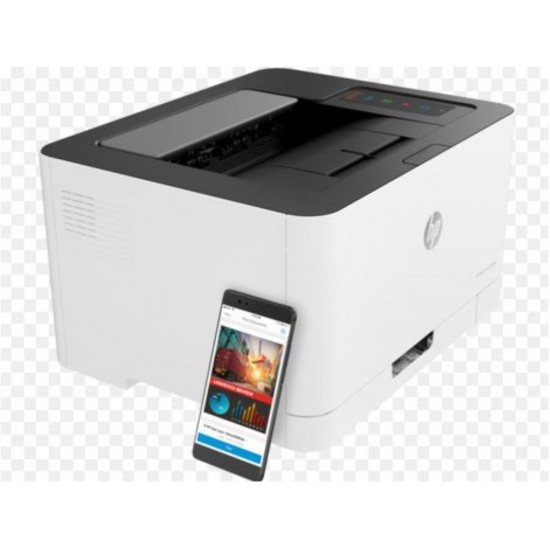 Imprimanta Laser Color HP 150NW, A4, Functii: Impr., Viteza de Printare Monocrom: 18ppm, Viteza de printare color: 4ppm, Conectivitate:USB|Ret|WiFi, Duplex:Nu, ADF:Nu 