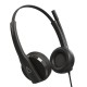 CREATIVE HS-230 Office Headset w/Noise-cancelling Mic, 3.5 mm AUX, USB Adapter 
