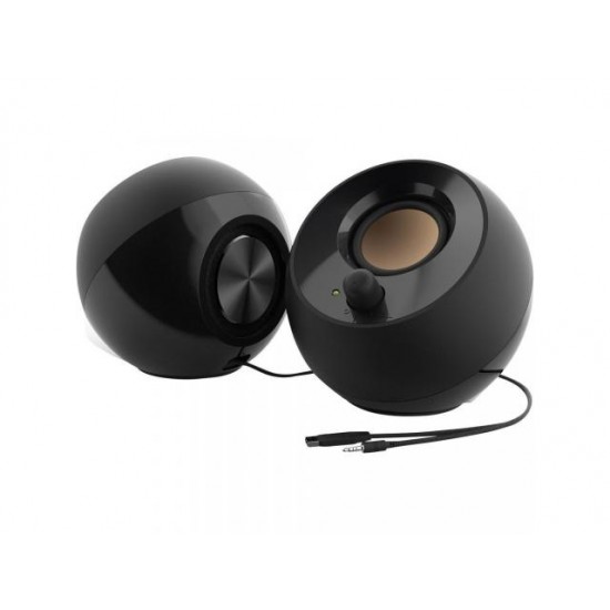 BOXE PC Creative PEBBLE USB 2.0 Speakers - black 