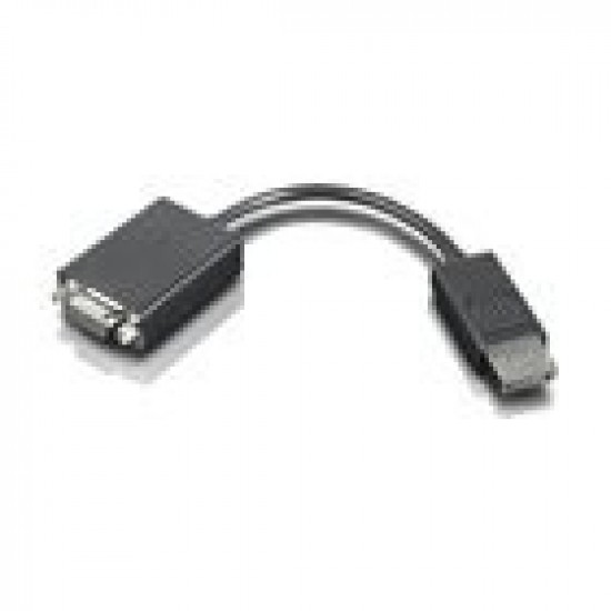 Lenovo Accessories DisplayPort to VGA Monitor Cable Lenovo Accessories DisplayPort to VGA Monitor Cable