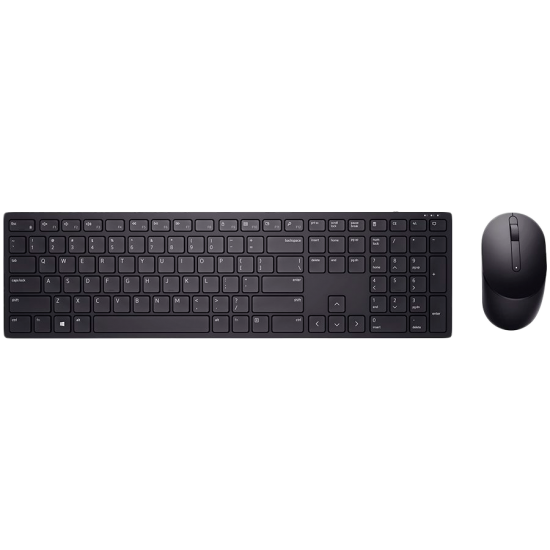 Dell Pro Wireless Keyboard and Mouse - KM5221W - US International (QWERTY), 