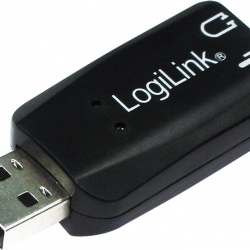 PLACA de SUNET Logilink, extern, 5.1, interfata USB 2.0, conectori 3.5 mm jack, 
