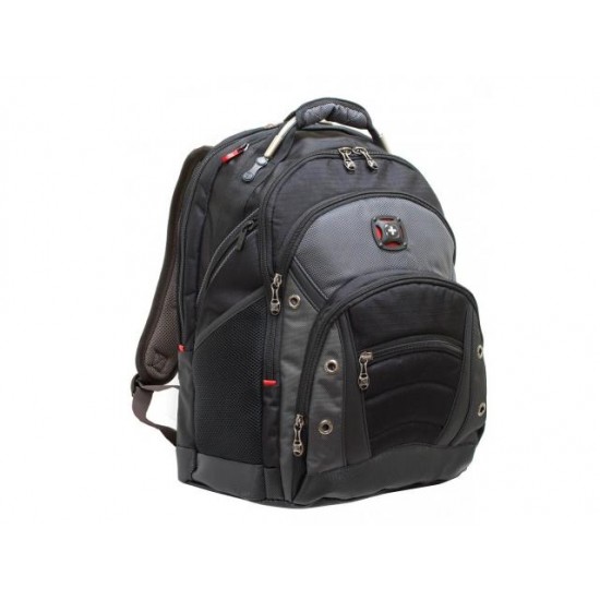 GENTI si RUCSACURI Wenger Synergy 16 inch Computer Backpack, Gray/Black GENTI si RUCSACURI Wenger Synergy 16 inch Computer Backpack, Gray/Black