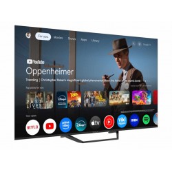 Tesla Google TV DLED 65E655BUS, 165 cm, UHD, blackDVB-T/T2/C/S/S2, 250cd/m2, VESA 200x499 mm 
