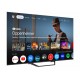 Tesla Google TV DLED 65E655BUS, 165 cm, UHD, blackDVB-T/T2/C/S/S2, 250cd/m2, VESA 200x499 mm 