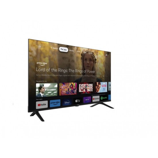 Tesla Google TV DLED 65S635BUS, 165 cm, UHD, blackDVB-T2/C/S2, 400 cd/m, CI+, VESA 400x200mm 
