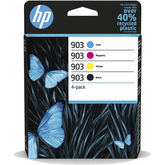 Combo-Pack Original HP CMYK, nr.903, pentru OfficeJet Pro 6950|6960|6970, , (timbru verde 0.60 lei), 