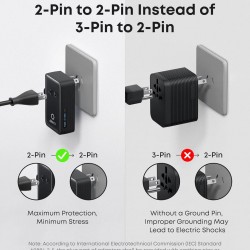 ALIMENTATOR SmartPhone la 220V Anker Anker Nano Travel Adapter (5-in-1, 20W) (H)Offline - UN (excluded CN, Europe) Black 1 ALIMENTATOR SmartPhone la 220V Anker Anker Nano Travel Adapter (5-in-1, 20W) (H)Offline - UN (excluded CN, Europe) Black 1