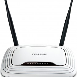 ROUTER TP-LINK wireless  300Mbps, 4 porturi 10/100Mbps, 2 antene externe, Atheros, 2T2R 