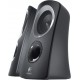 BOXE LOGITECH 2.1, RMS:  25W (2 x 5W, 15W), telecomanda pe fir, black, 