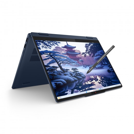 14 IdeaPad 5 2-in-1 14IAL10, WUXGA OLED Touch, Procesor Intel® CoreTM Ultra 5 225H (18M Cache, up to 4.90 GHz), 16GB LPDDR5X, 1TB SSD, Intel Arc 130T, No OS, Cosmic Blue 