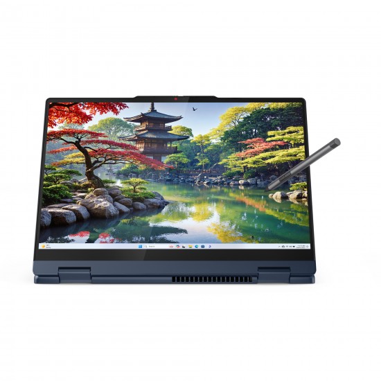 14 IdeaPad 5 2-in-1 14IAL10, WUXGA OLED Touch, Procesor Intel® CoreTM Ultra 5 225H (18M Cache, up to 4.90 GHz), 16GB LPDDR5X, 1TB SSD, Intel Arc 130T, No OS, Cosmic Blue 
