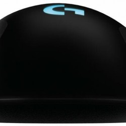 LOGITECH G703 LIGHTSPEED Wireless Gaming Mouse with HERO 16K Sensor - BLACK - 2.4GHZ - EER2, 