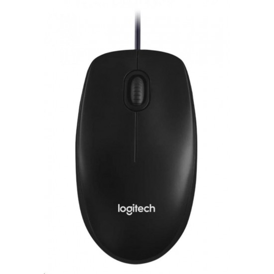 MOUSE Logitech M100 1000 DPI, negru 