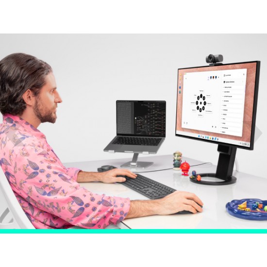 Mouse MX Master 4 - 8K DPI MagSpeed Scrolling Logi Bolt Receiver, Bluetooth Graphite 