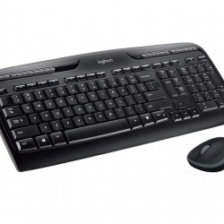 KIT wireless LOGITECH, tastatura wireless multimedia 