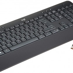 LOGITECH MK545 Advanced Wireless Keyboard and Mouse Combo - US INTL - 2.4GHZ - INTNL (timbru verde 0.8 lei)