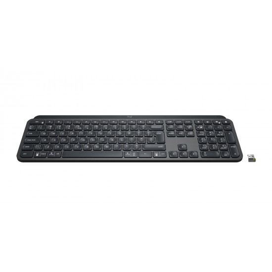 LOGITECH MX Keys Bluetooth Illuminated Keyboard - GRAPHITE- US INTL - B2B 