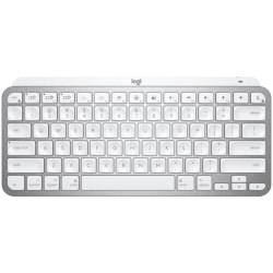 LOGITECH MX Keys Mini For Mac Minimalist Wireless Illuminated Keyboard - PALE GREY - US INTL - BT - EMEA, 